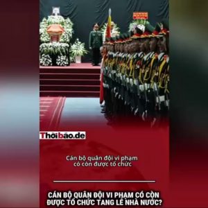 CÁN BỘ QUÂN ĐỘI VI PHẠM CÓ CÒN ĐƯỢC TỔ CHỨC TANG LỄ NHÀ NƯỚC?