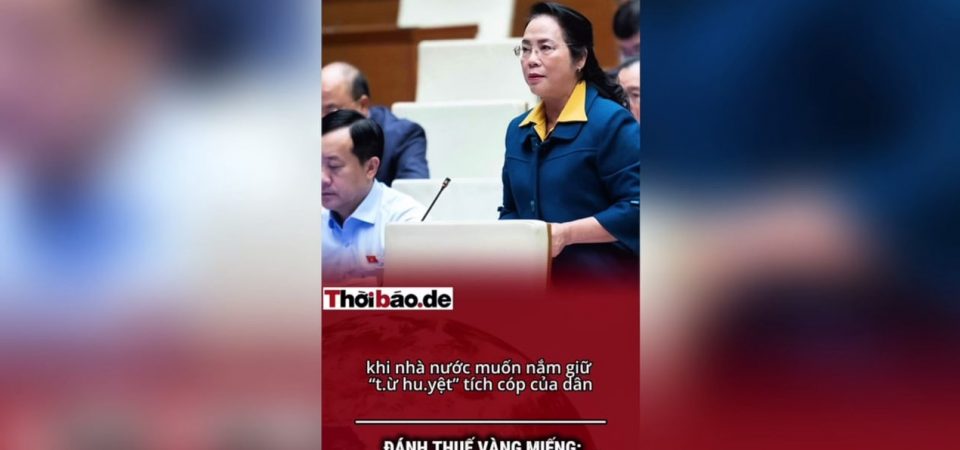 Đánh Thuế Vàng Miếng: Khi Nhà Nước Muốn Nắm Giữ „T.ử Hu.yệt“ Tích Cóp Của Dân.