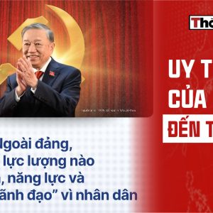 UY TÍN CỦA ĐẢNG ĐẾN TỪ ĐÂU?