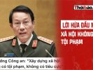 LỜI HỨA ĐẦU NĂM: “XÃ HỘI KHÔNG CÓ TỘI PHẠM”