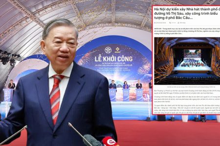 하노이가 9,000㎡ 규모의 새 극장 건설에 2조 동을 투입할 예정이다.