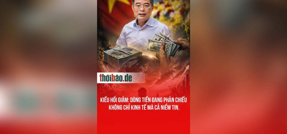 Kiều hối giảm: Dòng tiền đang phản chiếu không chỉ kinh tế mà cả niềm tin.