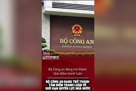 Bộ Công an đang trở thành tâm điểm tranh luận về giới hạn quyền lực nhà nước.