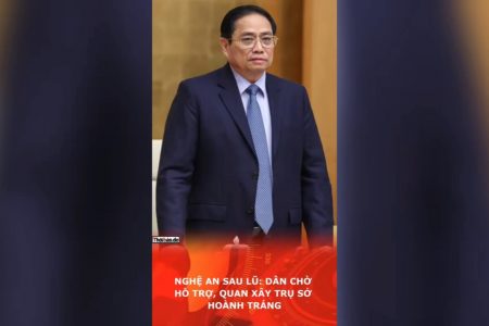 Nghệ An sau lũ: Dân chờ hỗ trợ, quan xây trụ sở hoành tráng.