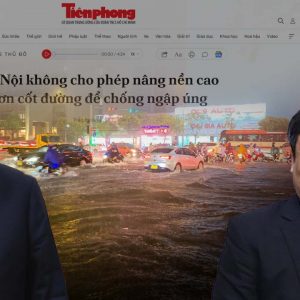 Nghịch lý đô thị tại Hà Nội: Người dân không được nâng nền cao hơn cốt đường để tránh ngập?