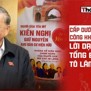 Cấp dưới công khai phớt lờ lời dạy của Tổng Bí thư Tô Lâm