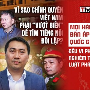 Mọi hành vi đàn áp xuyên quốc gia đều vi phạm nghiêm trọng luật pháp quốc tế