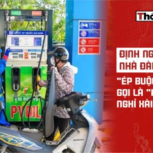 Định nghĩa của nhà đài: „Ép buộc“ gọi là „hiểu sai“, „nghỉ xài“ thì đi bộ