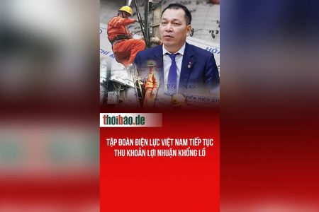 Tập đoàn Điện lực Việt Nam tiếp tục thu khoản lợi nhuận khổng lồ