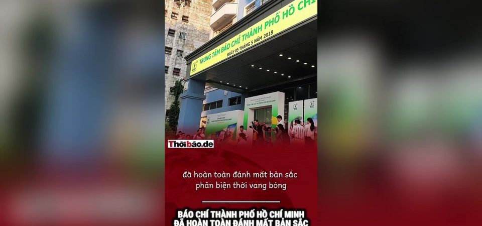 Báo chí Thành phố Hồ Chí Minh đã hoàn toàn đánh mất bản sắc phản biện thời vang bóng