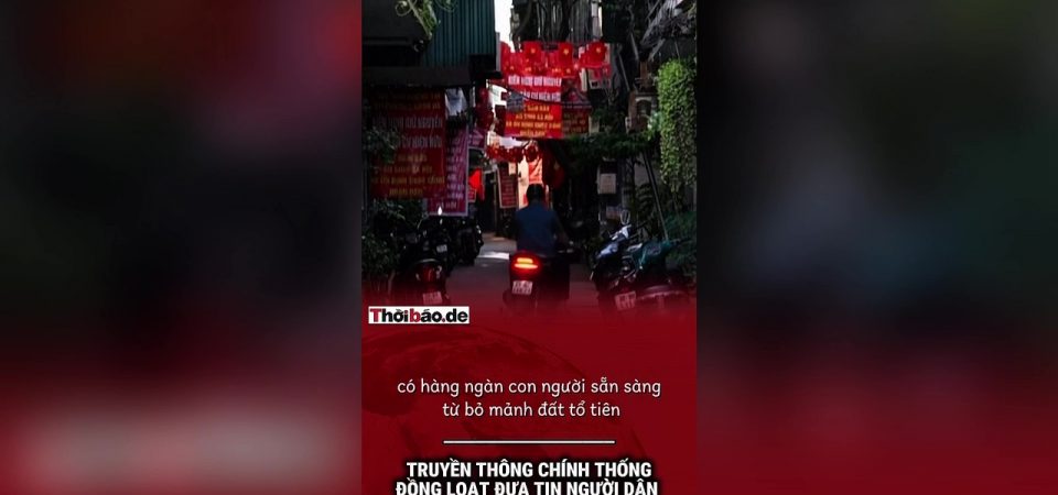 Truyền thông chính thống đồng loạt đưa tin người dân đồng thuận giải tỏa 100%