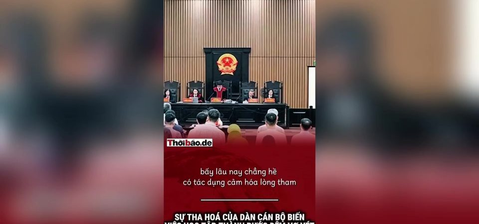 Sự tha hóa của dàn cán bộ biến việc học tập thành bước đệm vơ vét