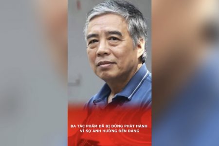 Ba tác phẩm đã bị dừng phát hành vì sợ ảnh hưởng đến Đảng