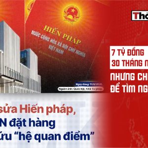 Hiến pháp: 7 tỷ đồng, 30 tháng nghiên cứu, nhưng chỉ 14 ngày để tìm người làm