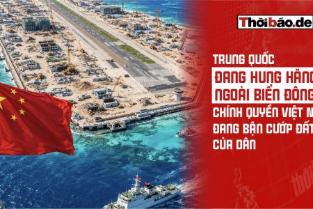 Trung Quốc đang hung hăng ngoài Biển đông, chính quyền Việt Nam đang bận cướp đất của dân