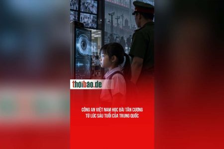 Công an Việt Nam học bài Tân Cương từ lúc sáu tuổi của Trung Quốc