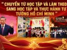 Passer de « étudier et suivre » à « étudier et mettre en pratique » la pensée de Hô Chi Minh
