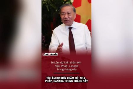 Tô Lâm dự kiến thăm Mỹ, Nga, Pháp, Canada trong tháng này