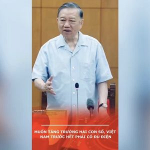 Muốn tăng trưởng hai con số, Việt Nam trước hết phải có đủ điện