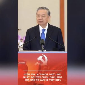 ト・ラム氏による海外在住ベトナム人に関する新政策にとって、「信頼」こそが「最大の課題」である