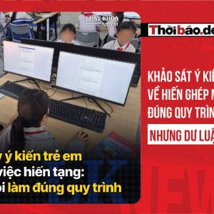 Khảo sát ý kiến trẻ em về hiến ghép mô, tạng: Đúng quy trình, nhưng dư luận chưa yên